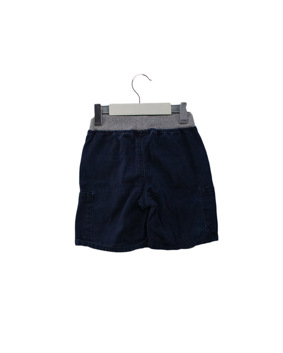 A Navy Shorts from Calvin Klein in size 2T for girl. (Back View)