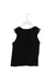 A Black Sleeveless Tops from IKKS in size 4T for girl. (Back View)