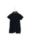 A Navy Short Sleeve Rompers from Nicholas & Bears in size 6-12M for boy. (Back View)