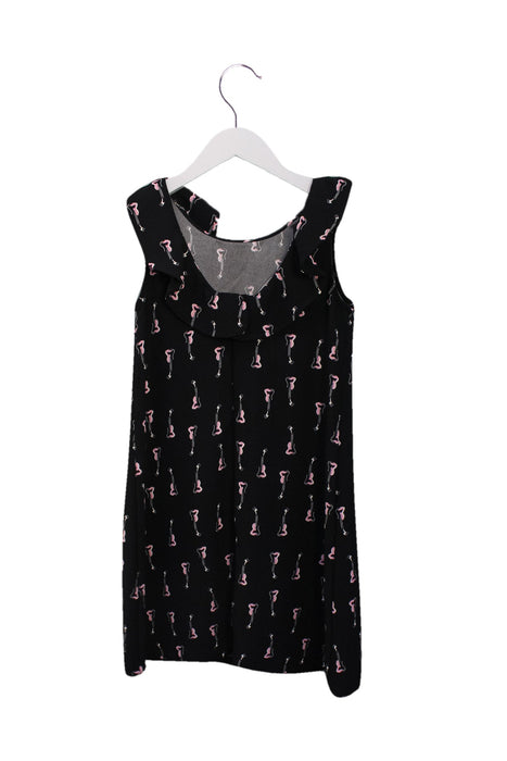 A Black Sleeveless Tops from Pinko in size 10Y for girl. (Back View)