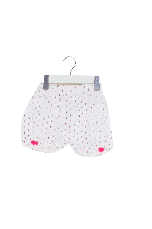 A White Shorts from Billieblush in size 12-18M for girl. (Front View)