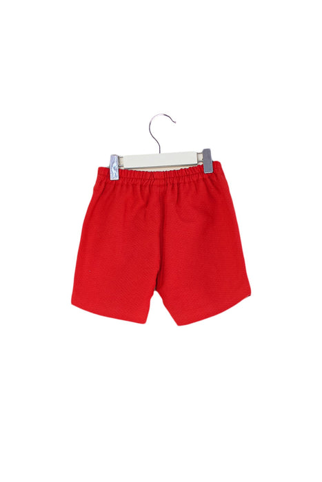 A Red Shorts from Pili Carrera in size 4T for girl. (Back View)