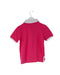 A Pink Short Sleeve Polos from Vicomte A. in size 6T for girl. (Back View)