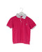 A Pink Short Sleeve Polos from Vicomte A. in size 6T for girl. (Front View)