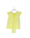 A Yellow Short Sleeve Dresses from Il Gufo in size 2T for girl. (Back View)