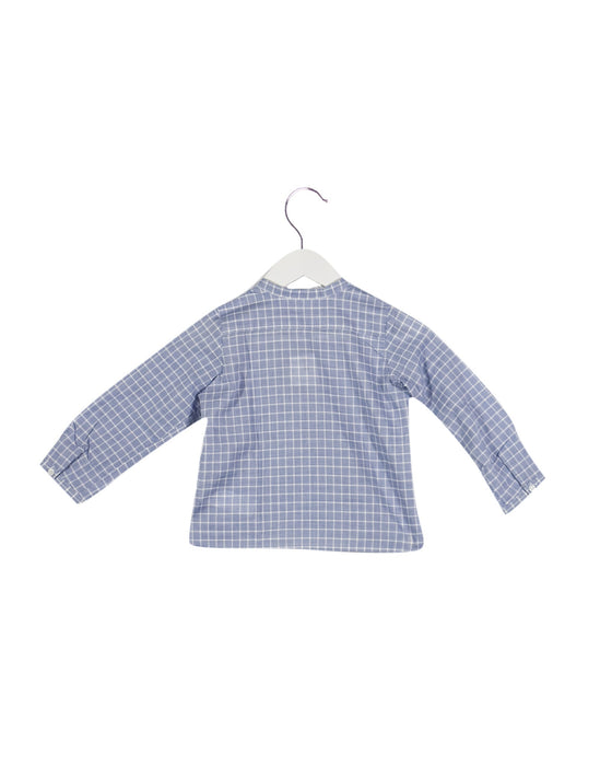 A Blue Shirts from Bonpoint in size 2T for boy. (Back View)