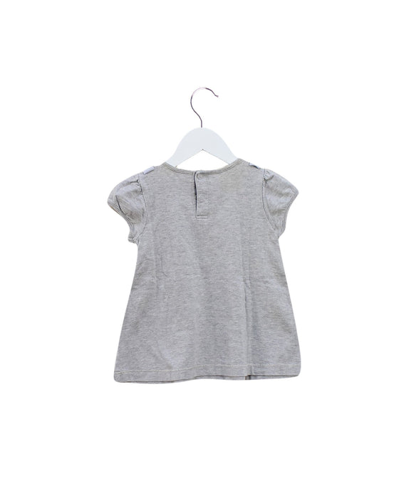 A Grey Short Sleeve Tops from Jill Stuart in size 18-24M for girl. (Back View)