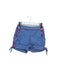 A Blue Shorts from Nicholas & Bears in size 4T for girl. (Front View)