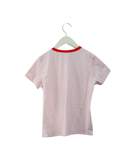 A Pink Short Sleeve T Shirts from Little Marc Jacobs in size 8Y for girl. (Back View)