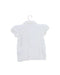 A White Short Sleeve Polos from Ralph Lauren in size 12-18M for girl. (Back View)