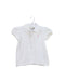 A White Short Sleeve Polos from Ralph Lauren in size 12-18M for girl. (Front View)