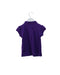 A Purple Short Sleeve Polos from Ralph Lauren in size 4T for girl. (Back View)