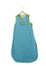 A Blue Sleepsacs from The Gro Company in size 12-18M for neutral. (Front View)