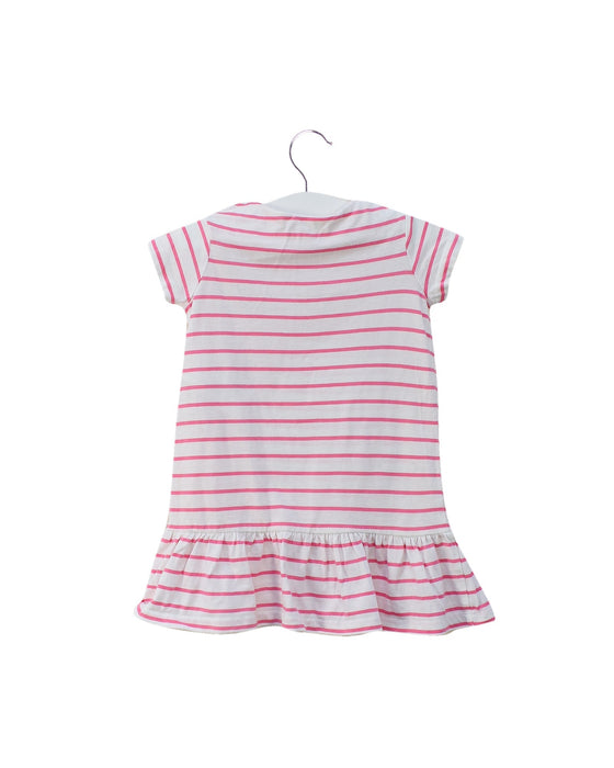 A Pink Short Sleeve Dresses from Ralph Lauren in size 6-12M for girl. (Back View)