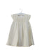 A Yellow Short Sleeve Dresses from The Little White Company in size 6-12M for girl. (Front View)