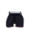 A Black Shorts from Oishi-m in size 6-12M for boy. (Front View)