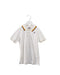 A White Short Sleeve Polos from K-Way in size 10Y for boy. (Front View)