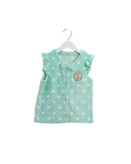 A Green Sleeveless Tops from Sanrio in size 5T for girl. (Front View)