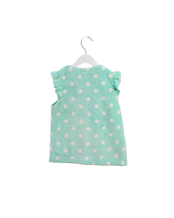 A Green Sleeveless Tops from Sanrio in size 5T for girl. (Back View)