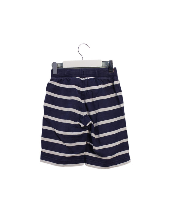 A Navy Shorts from Hanna Andersson in size 5T for girl. (Back View)