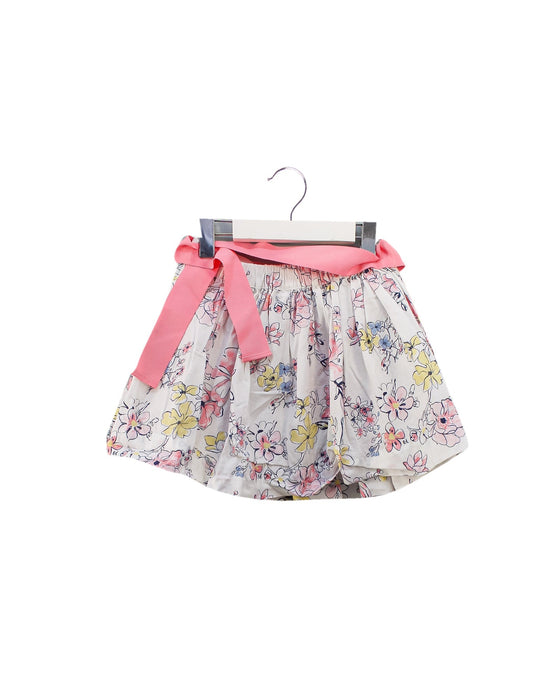 A Pink Short Skirts from Petit Bateau in size 4T for girl. (Front View)