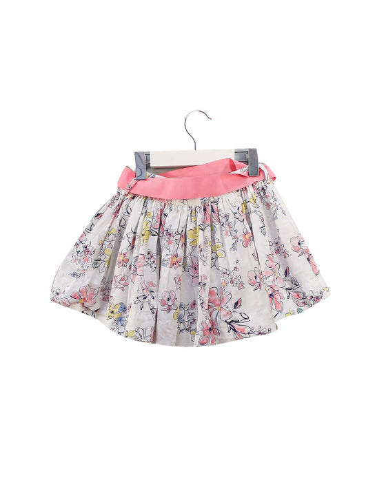 A Pink Short Skirts from Petit Bateau in size 4T for girl. (Back View)