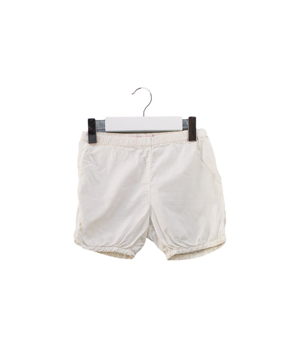 A White Shorts from Bonpoint in size 12-18M for girl. (Front View)