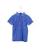 A Blue Short Sleeve Polos from Armani in size 4T for boy. (Front View)