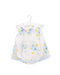 A White Short Sleeve Dresses from Chickeeduck in size 6-12M for girl. (Front View)