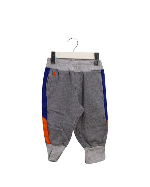 A Grey Sweatpants from Ralph Lauren in size 6-12M for boy. (Front View)