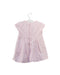 A Pink Short Sleeve Dresses from Jacadi in size 6-12M for girl. (Back View)