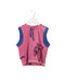 A Pink Sleeveless Tops from Le Petit Pois in size 12-18M for girl. (Front View)