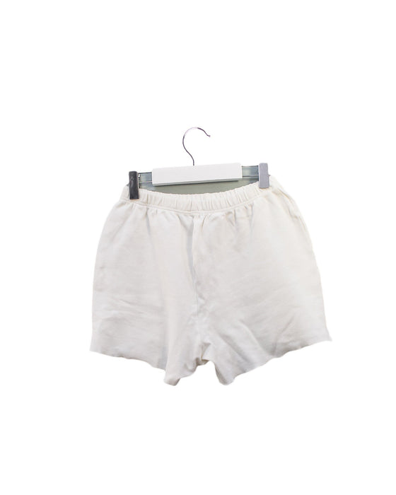 A White Shorts from Miniman in size 10Y for girl. (Back View)