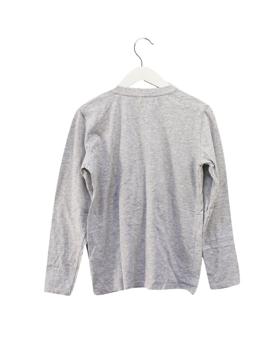 A Grey Long Sleeve Tops from Stella McCartney in size 10Y for boy. (Back View)