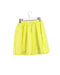 A Yellow Short Skirts from Velveteen in size 6T for girl. (Back View)