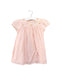 A Pink Short Sleeve Dresses from Velveteen in size 12-18M for girl. (Front View)