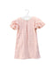 A Pink Short Sleeve Dresses from Velveteen in size 12-18M for girl. (Front View)