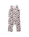 A Pink Sleeveless Jumpsuits from Hunter + Boo in size 0-3M for girl. (Front View)