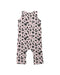 A Pink Sleeveless Jumpsuits from Hunter + Boo in size 0-3M for girl. (Back View)