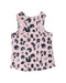 A Pink Sleeveless Tops from Hunter + Boo in size 6-12M for girl. (Back View)