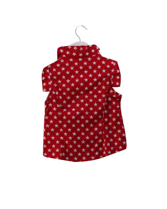 A Red Sleeveless Tops from Nicholas & Bears in size 12-18M for girl. (Back View)