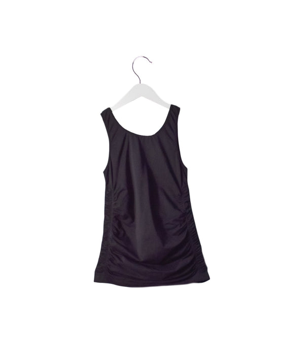 A Black Sleeveless Tops from BeMaternity by Ingrid & Isabel in size S for maternity. (Back View)