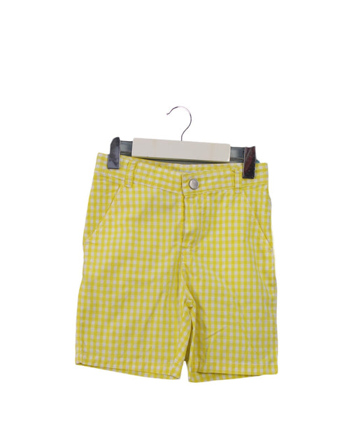 A Yellow Shorts from Jacadi in size 3T for girl. (Front View)