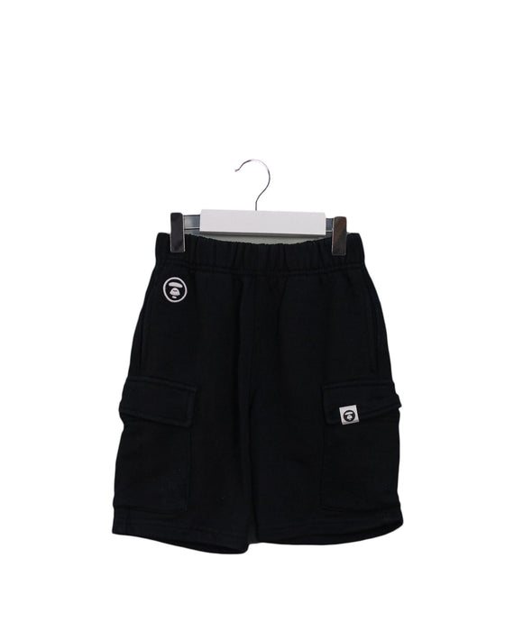 A Black Shorts from BAPE KIDS in size 2T for boy. (Front View)