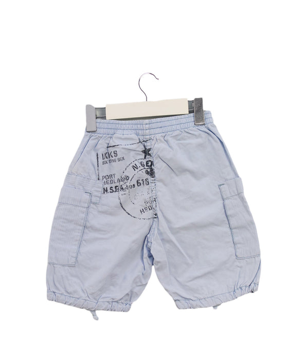 A Blue Shorts from IKKS in size 6-12M for boy. (Back View)