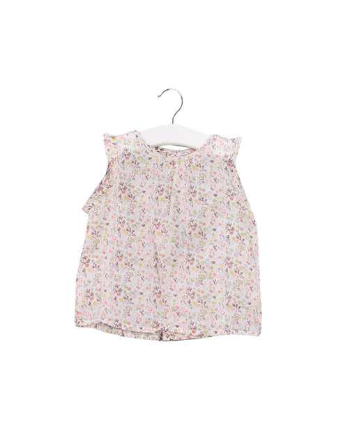 A Multicolour Sleeveless Tops from Bout'Chou in size 6-12M for girl. (Front View)