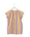 A Pink Short Sleeve Dresses from La Petite Caravane in size 3T for girl. (Back View)