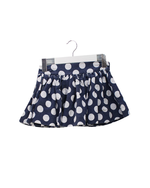 A Navy Short Skirts from Confiture in size 2T for girl. (Front View)