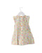 A Yellow Short Sleeve Dresses from Petit Bateau in size 6-12M for girl. (Back View)