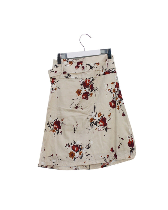 A Beige Mid Skirts from Excuse My French in size 8Y for girl. (Back View)